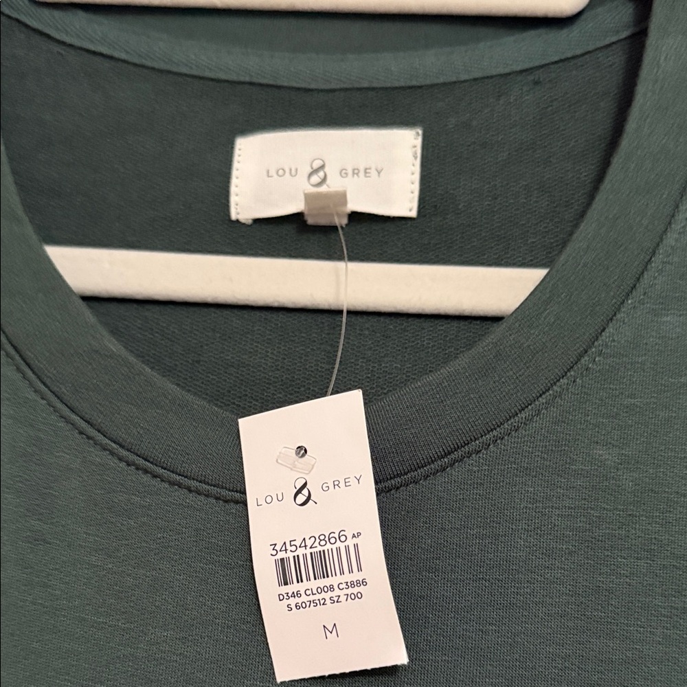 Lou & Grey Dark Green Casual Dress - Picture 2 of 4